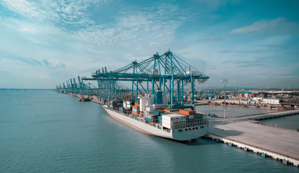 Boat in port
