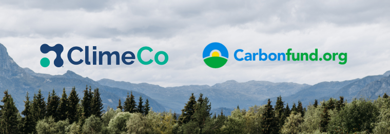 ClimeCo and Carbonfund logos