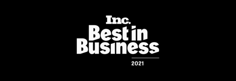 Inc. Best in Business 2021 logo