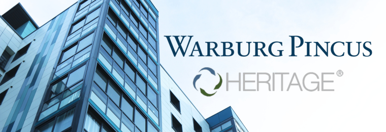 Warburg Pincus & Heritage logos