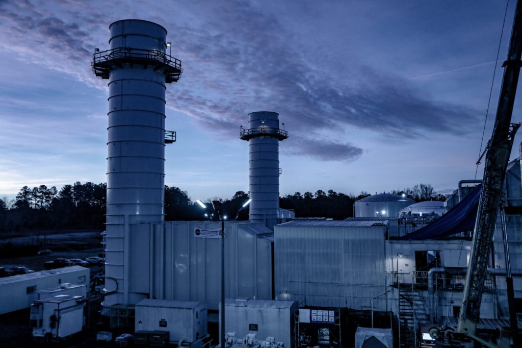 Image of an industrial plant
