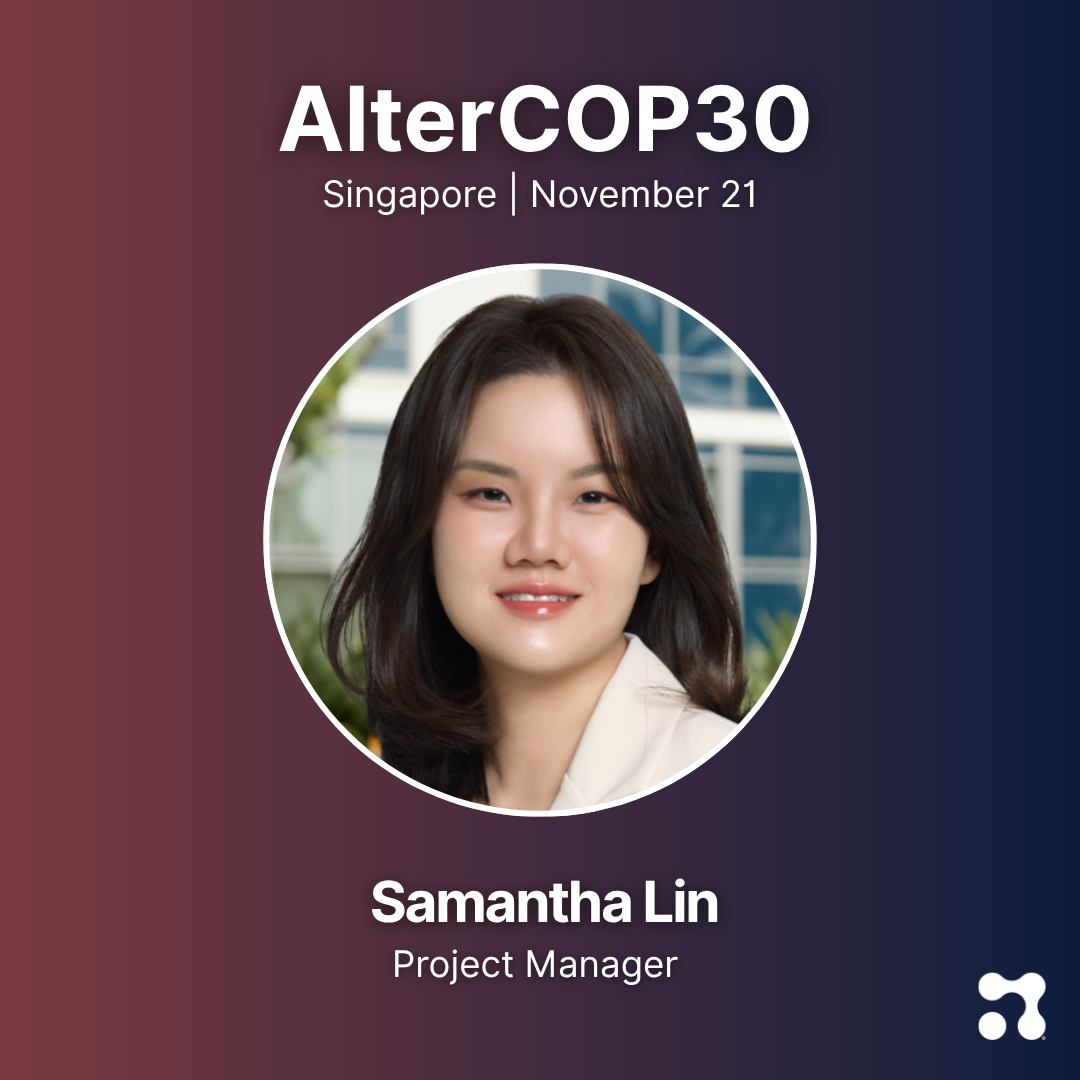 AlterCOP30 - Samantha Lin Speaking