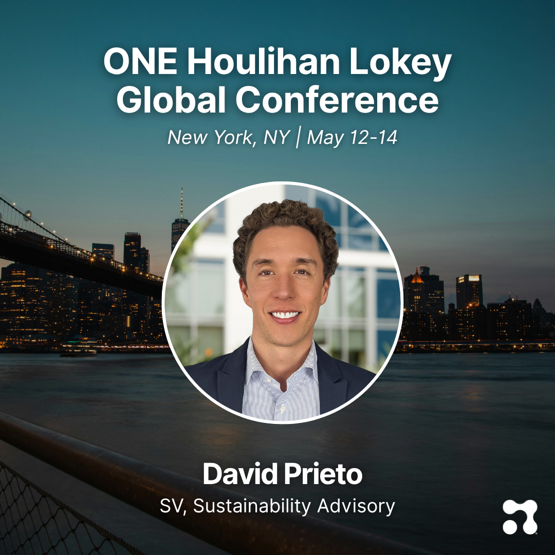 ONE Houlihan Lokey Global Conference - David Prieto Speaking
