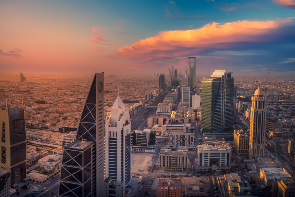 Skyline of Saudi Arabia